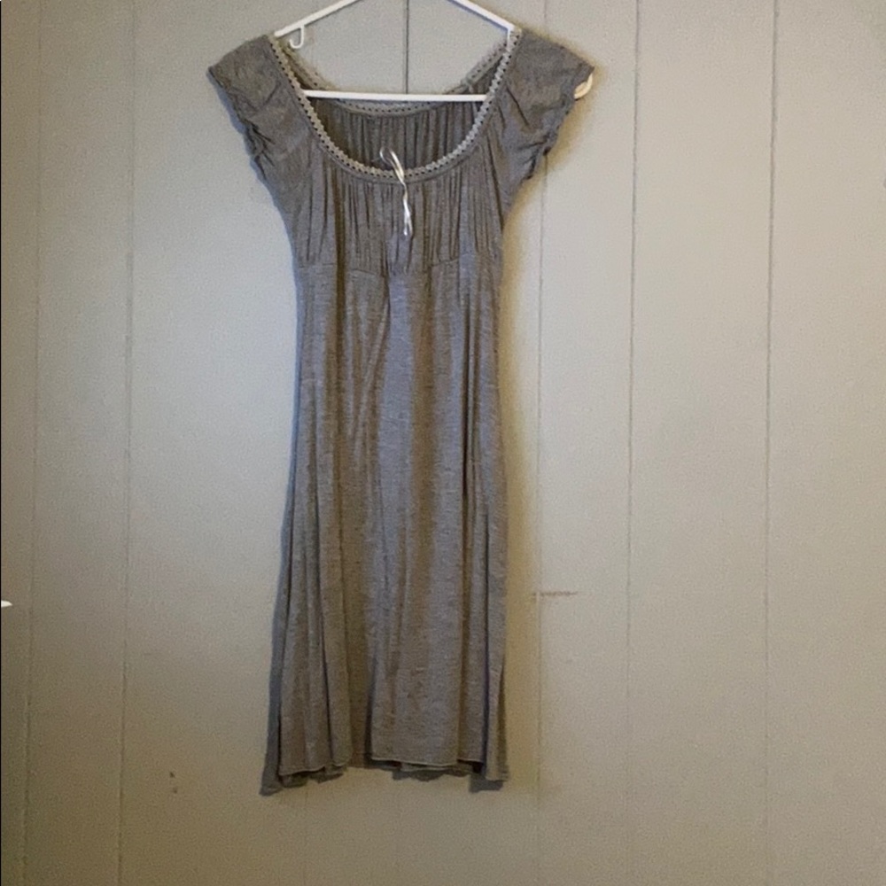 Grey casual dress